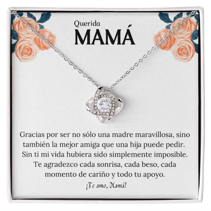 Regalo De Navidad Para Mama Collar Regalo Para Madre Joyería Para Mamá,  Mami, Regalo , Cumpleaños Spanish Mother Necklace 